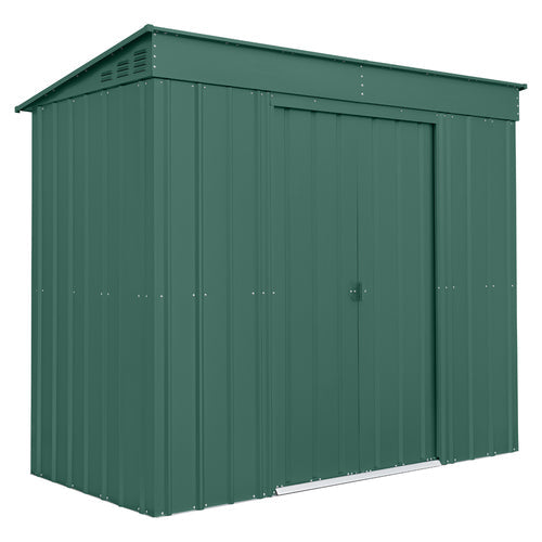 Globel Galvanised Steel Pent Metal Garden Shed