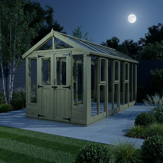 6x16 Glass Greenhouse - view 3