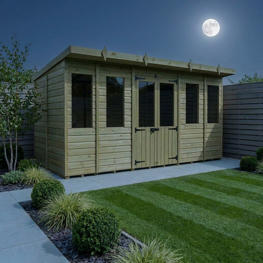 14 x 8 Pent Summer House - Pent Summer House