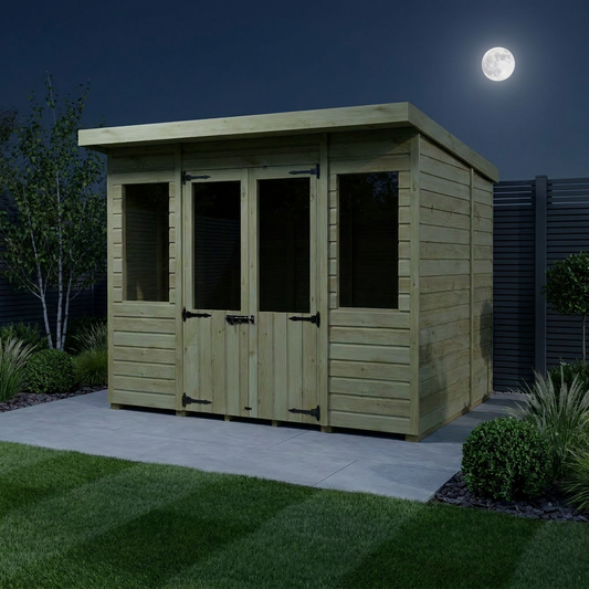 8 x 7 Pent Summer House - Pent Summer House