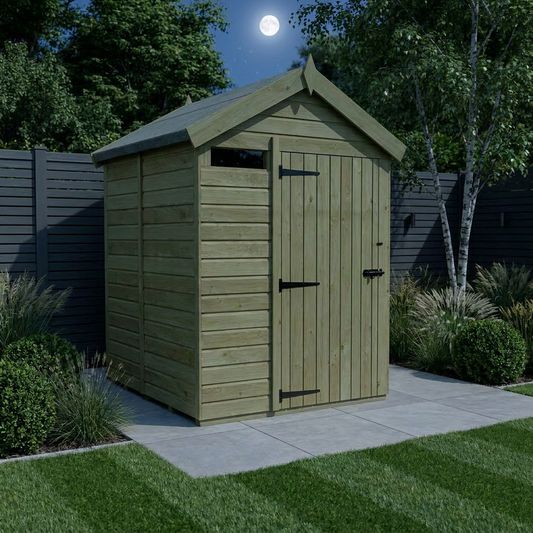 5 x 5 Apex Security Shed - Security Apex Shed
