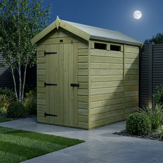 7 x 4 Apex Security Shed - Security Apex Shed