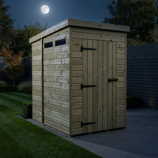 4 x 6 Security Pent Shed - Security Pent Shed