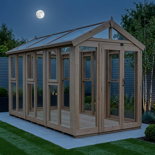 6x12 Glass Greenhouse - view 2