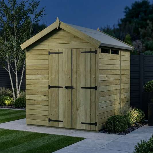 7 x 7 Apex Security Shed - view 2