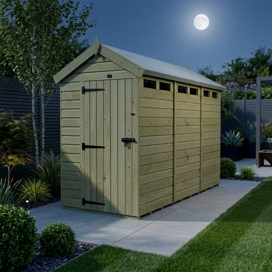 5 x 16 Apex Security Shed - view 2