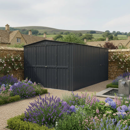 Globel Galvanised Steel Large Shed