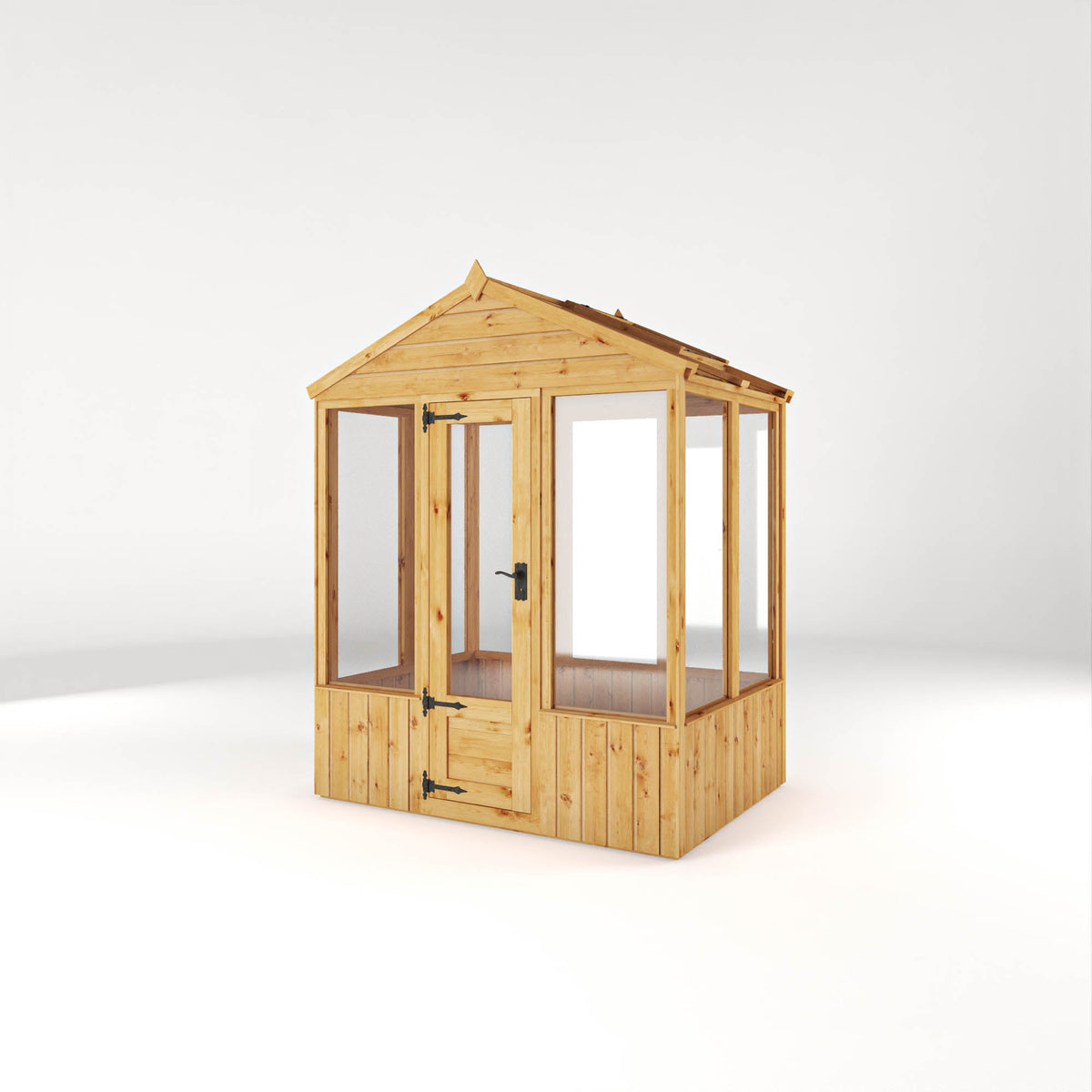 Premium Timber Woodsman Apex Greenhouse