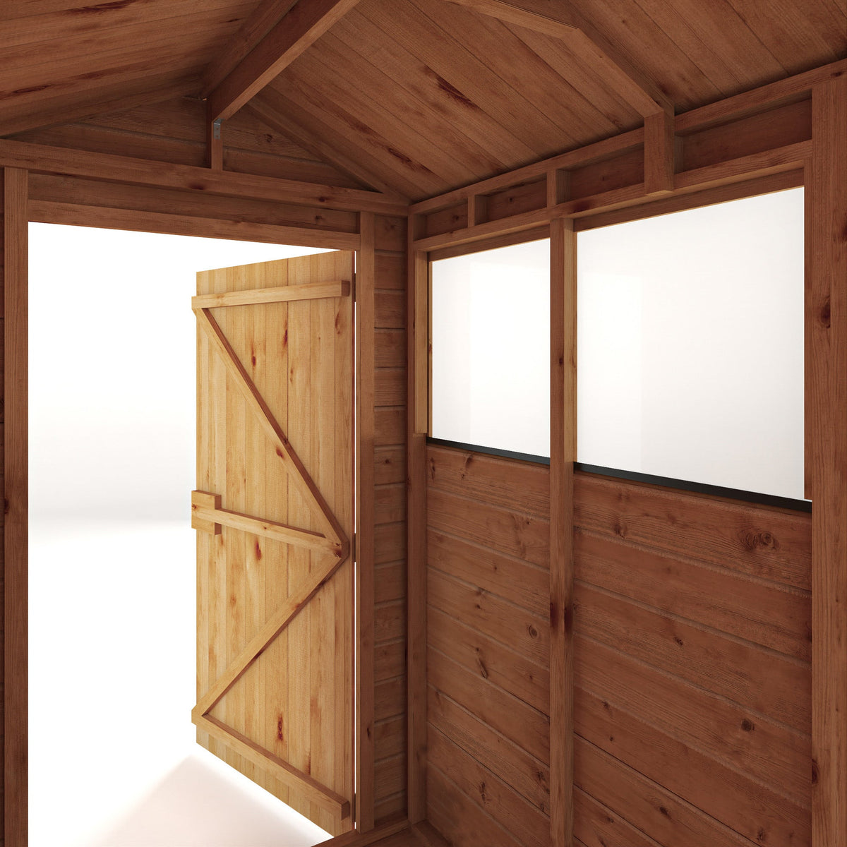 Woodsman Shiplap Timber Shed - Apex Roof