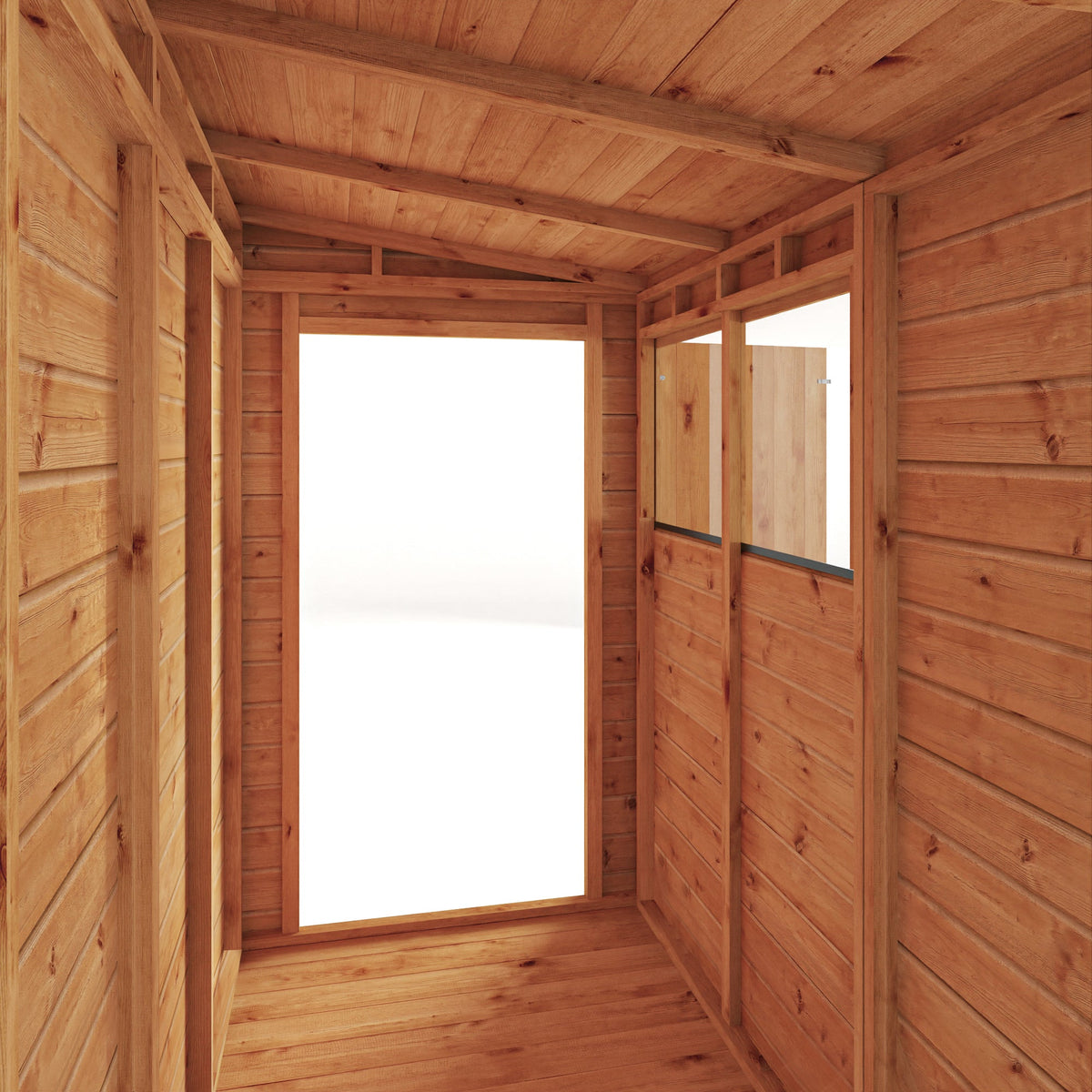 Woodsman Shiplap Timber Shed - Pent Roof