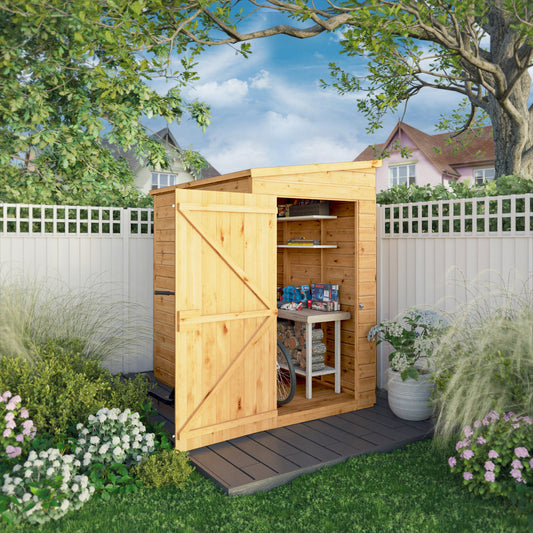 Woodsman Shiplap Timber Shed - Pent Roof