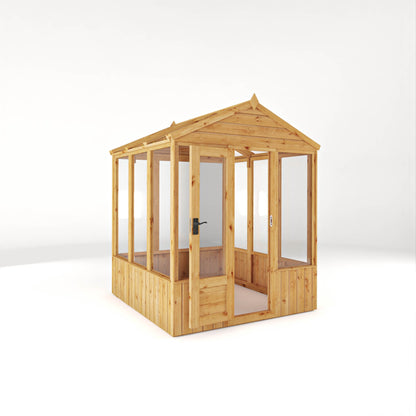 Premium Timber Woodsman Apex Greenhouse