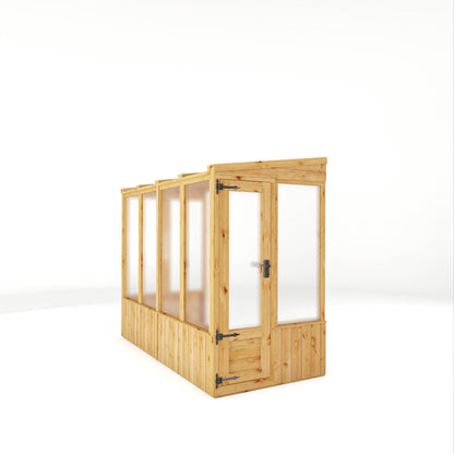 Woodsman Wall-Mounted Pent Greenhouse