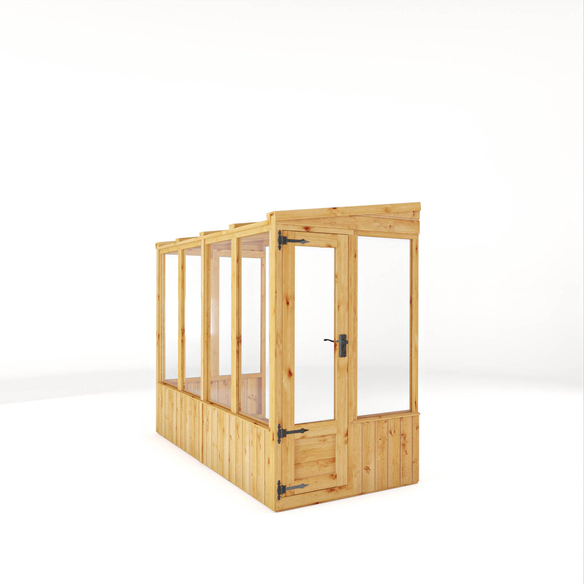 Woodsman Wall-Mounted Pent Greenhouse