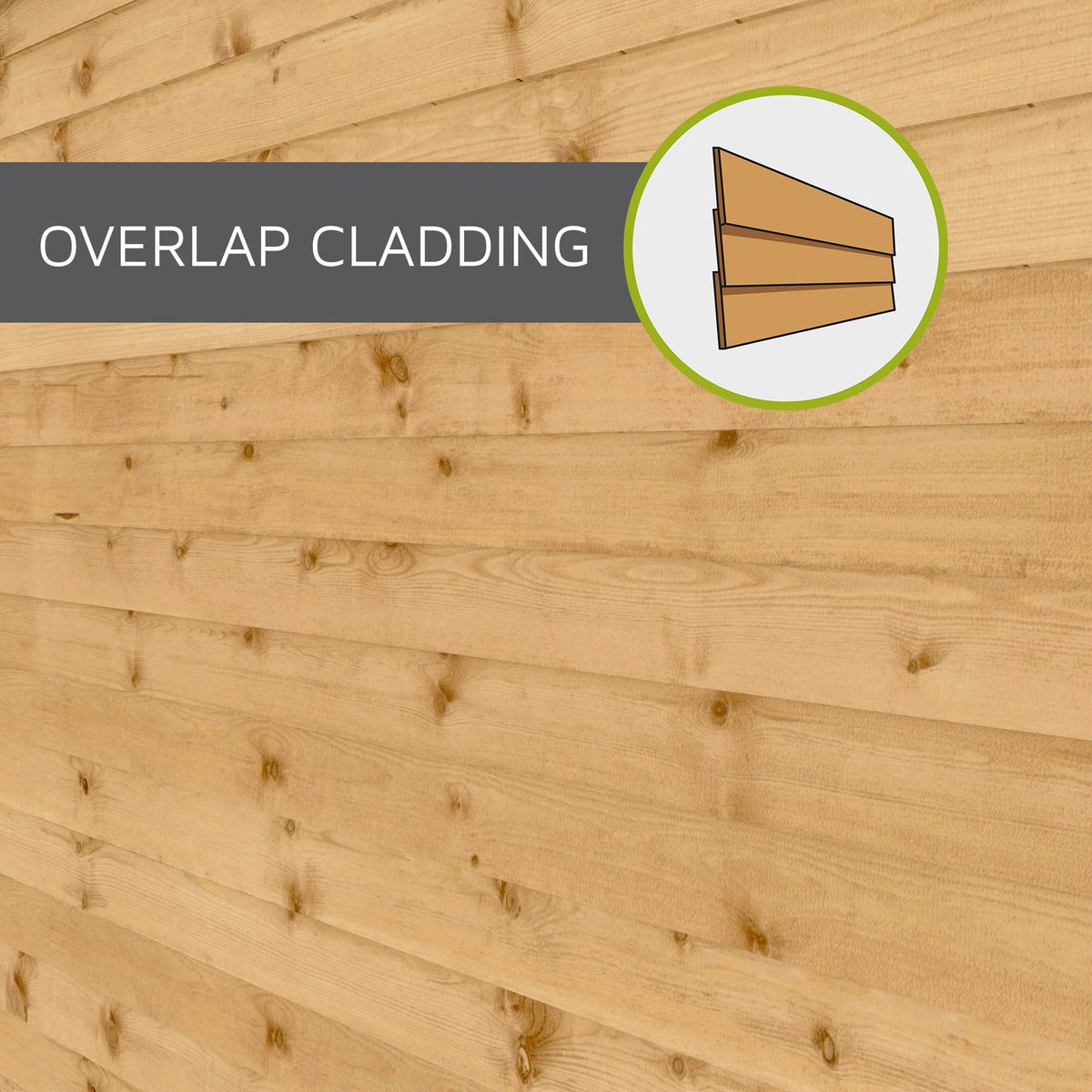 Premium Timber Overlap Apex Workshop (15x10)