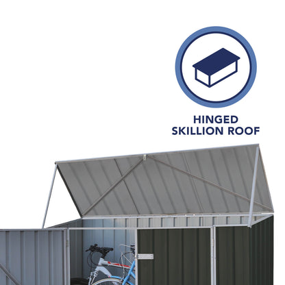 Absco BlueScope Steel Metal Bike Storage Shed