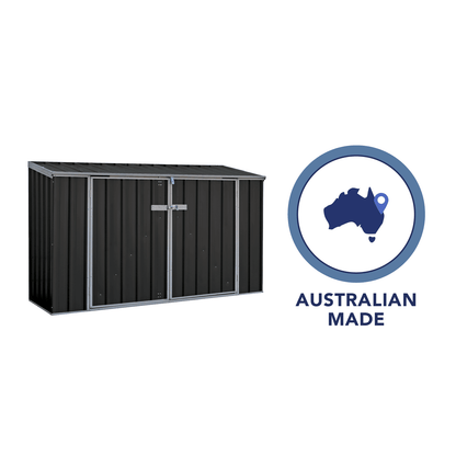 Absco BlueScope Steel Metal Bike Storage Shed