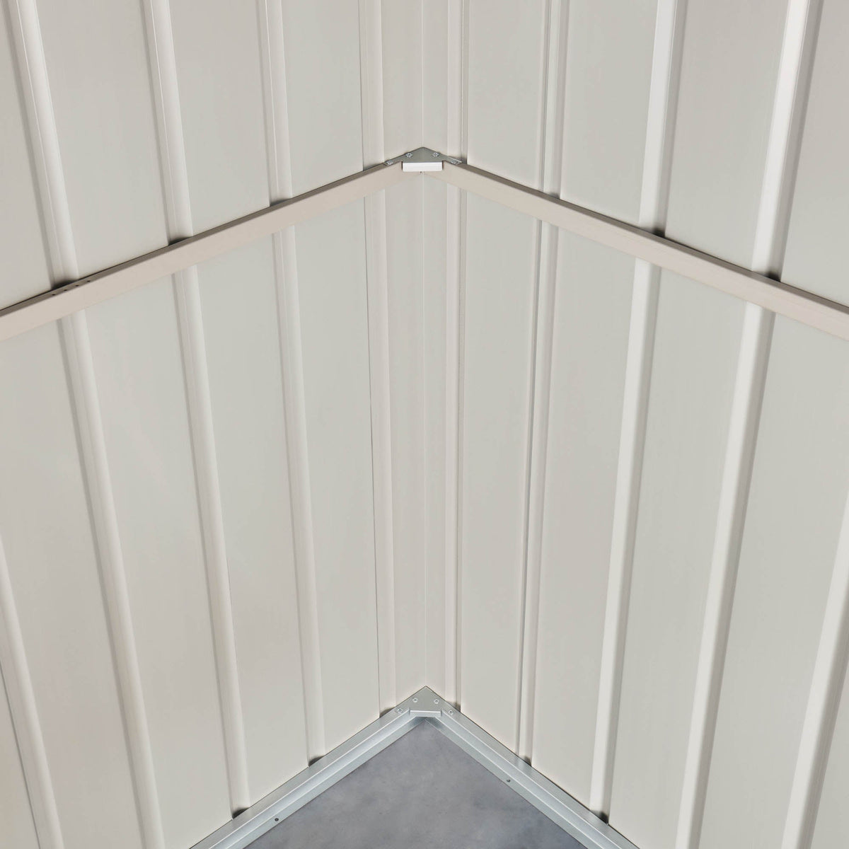 Globel Galvanised Steel Apex Metal Garden Shed