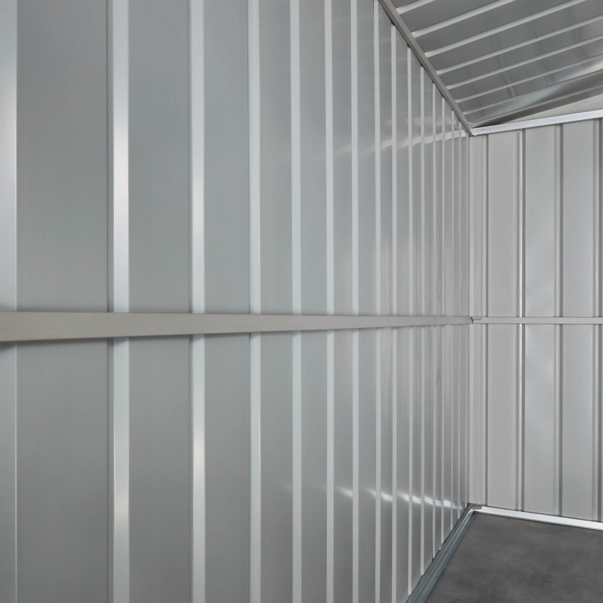 Globel Galvanised Steel Apex Metal Garden Shed