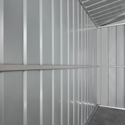 Globel Galvanised Steel Apex Metal Garden Shed