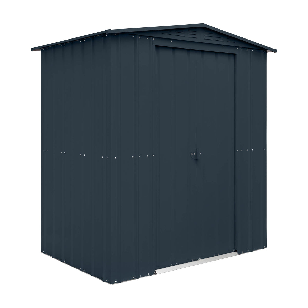 Globel Galvanised Steel Apex Metal Garden Shed