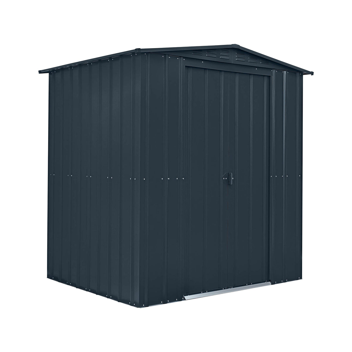 Globel Galvanised Steel Apex Metal Garden Shed
