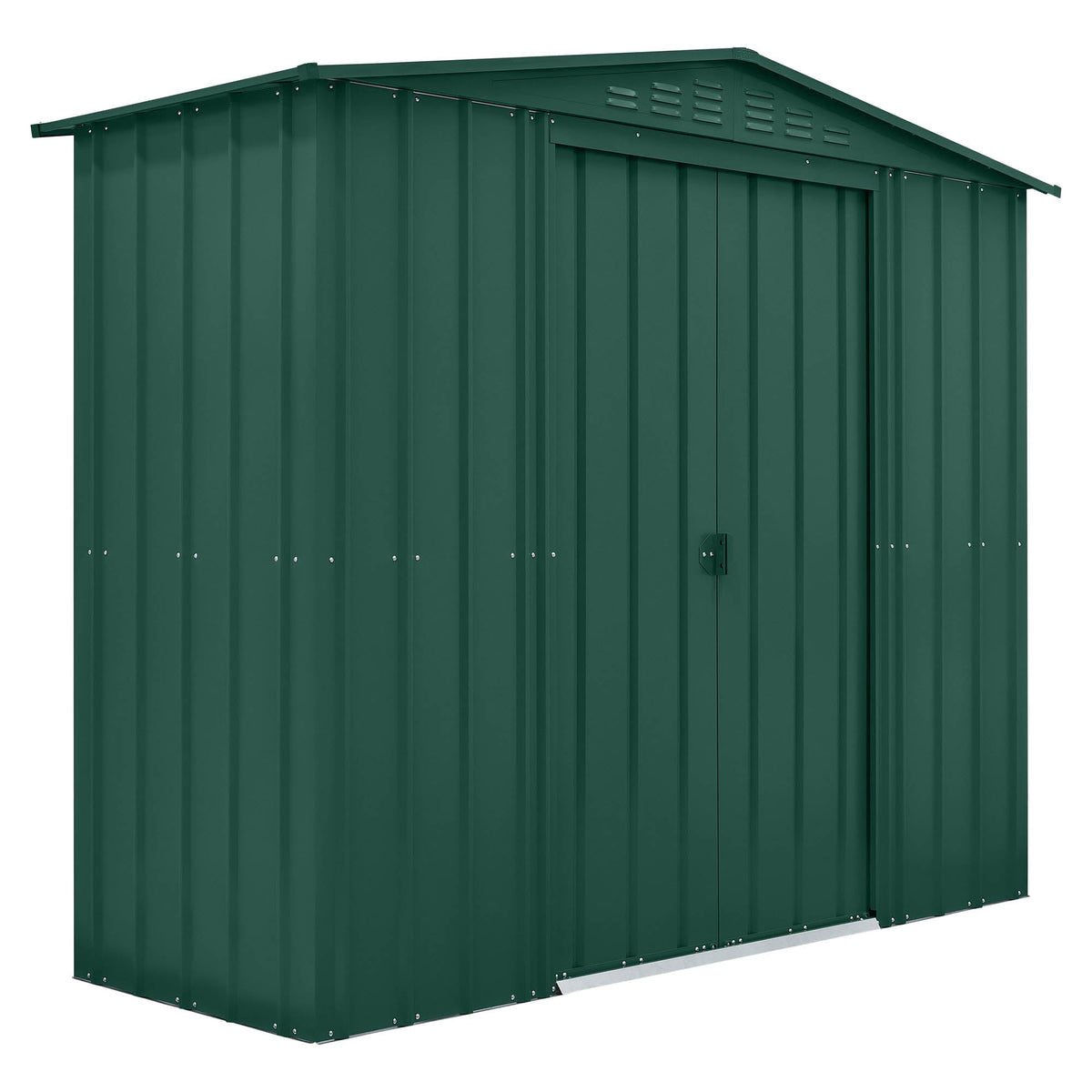 Globel Galvanised Steel Apex Metal Garden Shed
