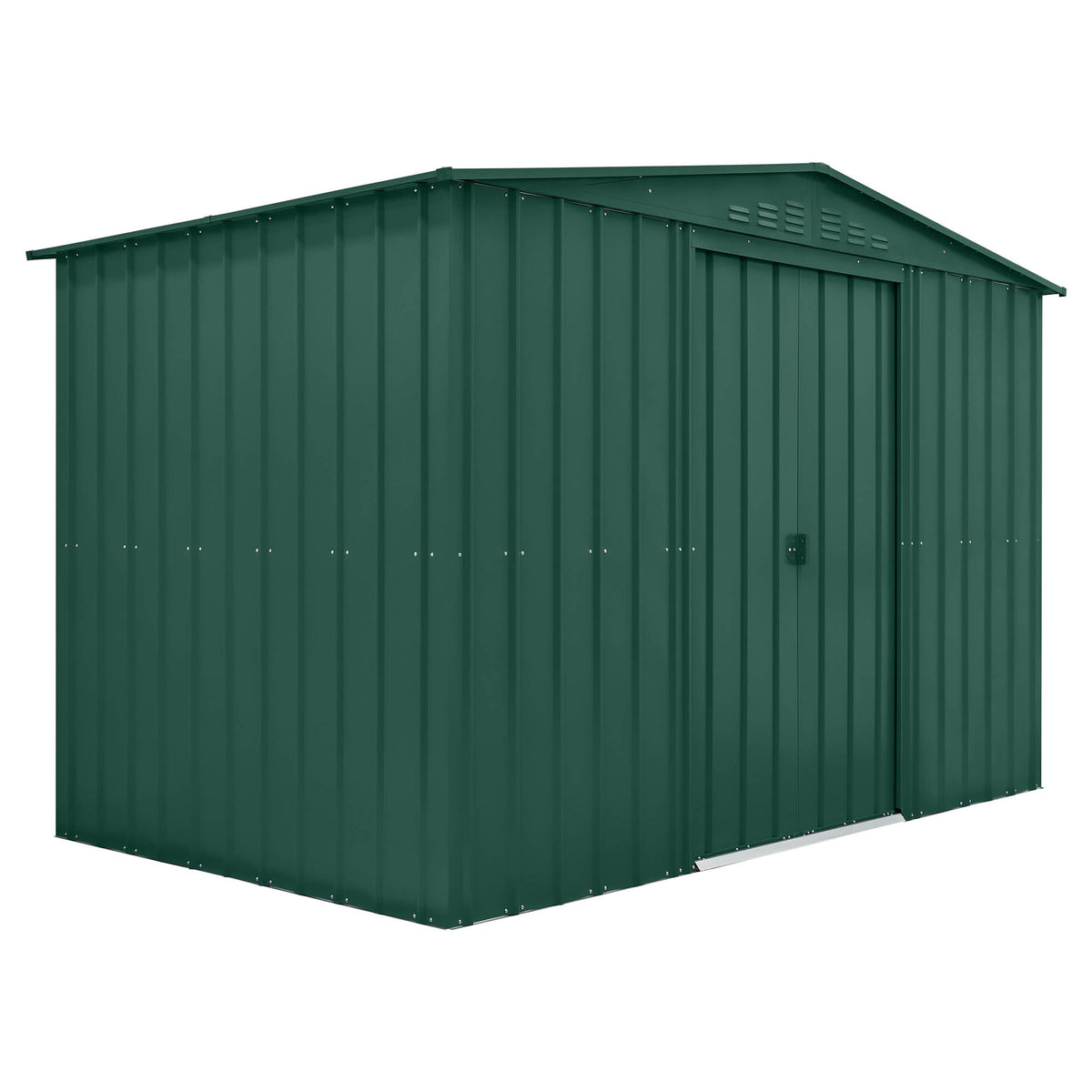 Globel Galvanised Steel Apex Metal Garden Shed