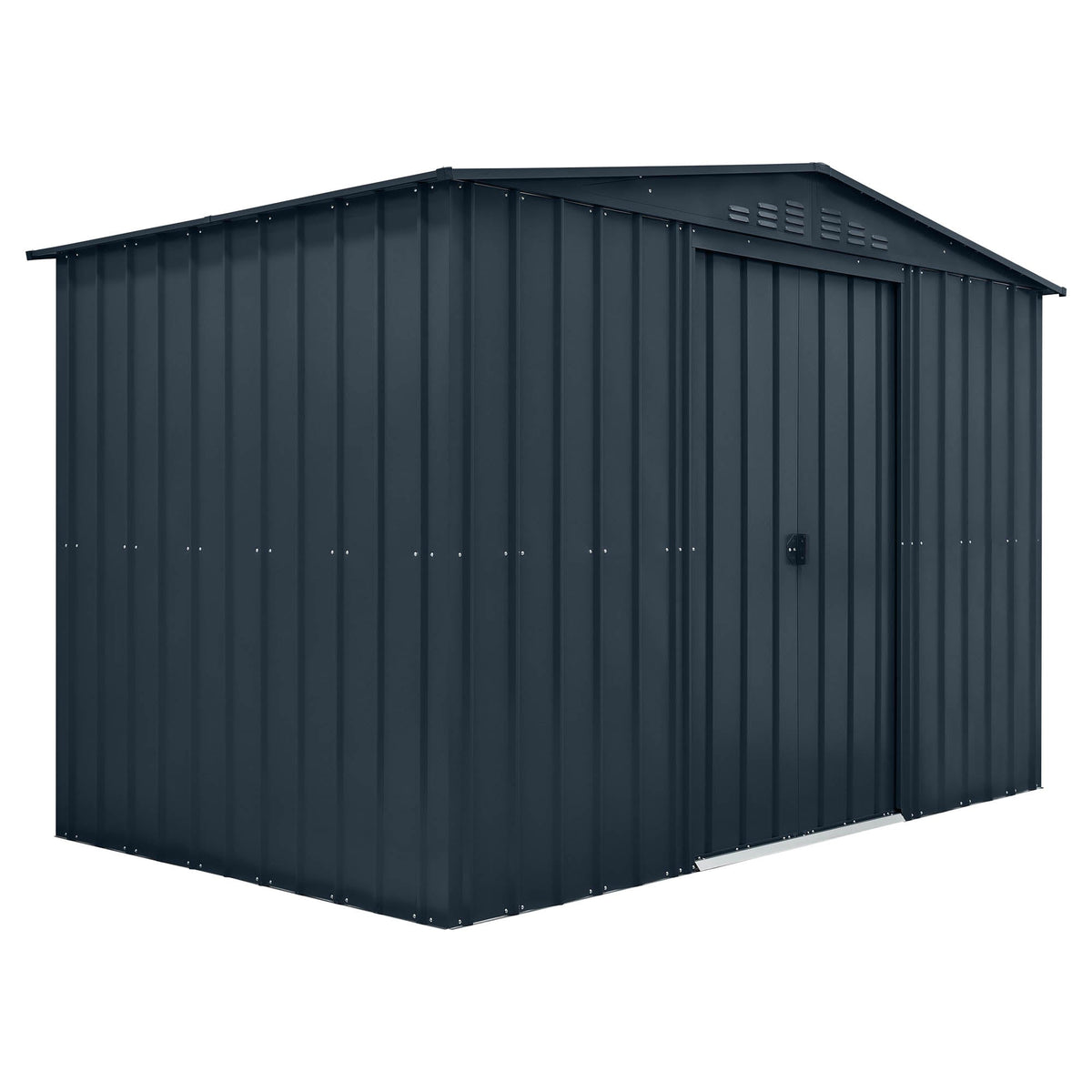 Globel Galvanised Steel Apex Metal Garden Shed