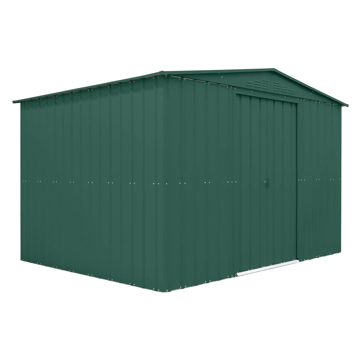 Globel Galvanised Steel Apex Metal Garden Shed