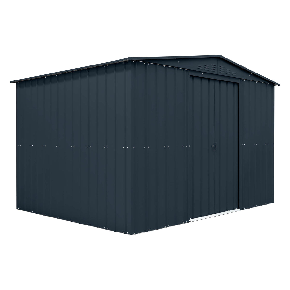 Globel Galvanised Steel Apex Metal Garden Shed