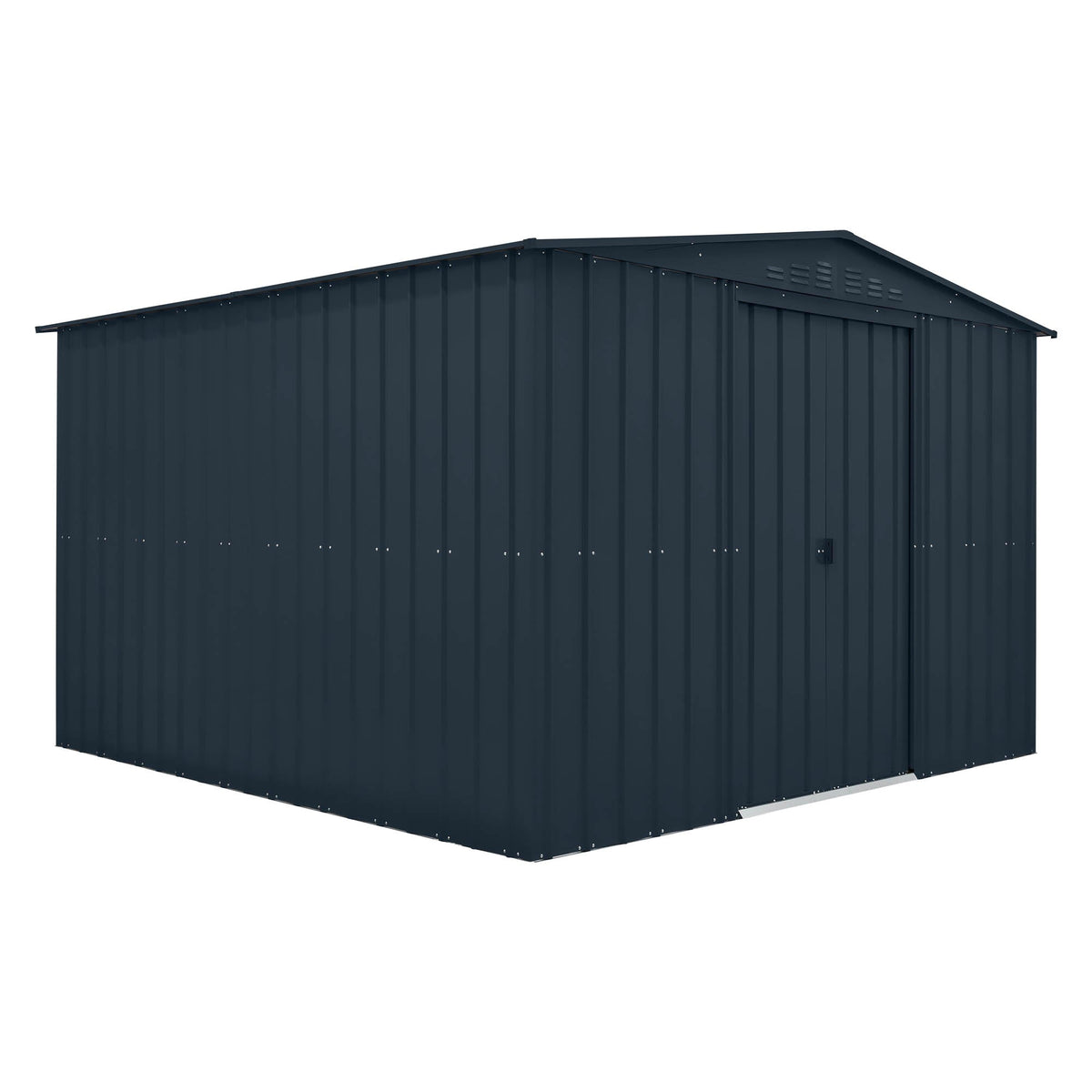 Globel Galvanised Steel Apex Metal Garden Shed