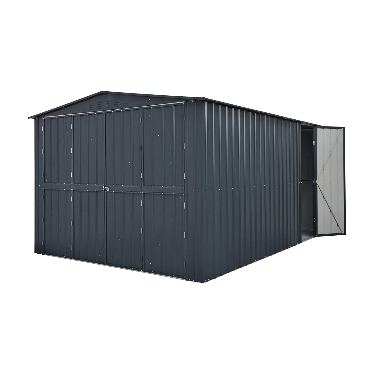 Globel Galvanised Steel Large Shed
