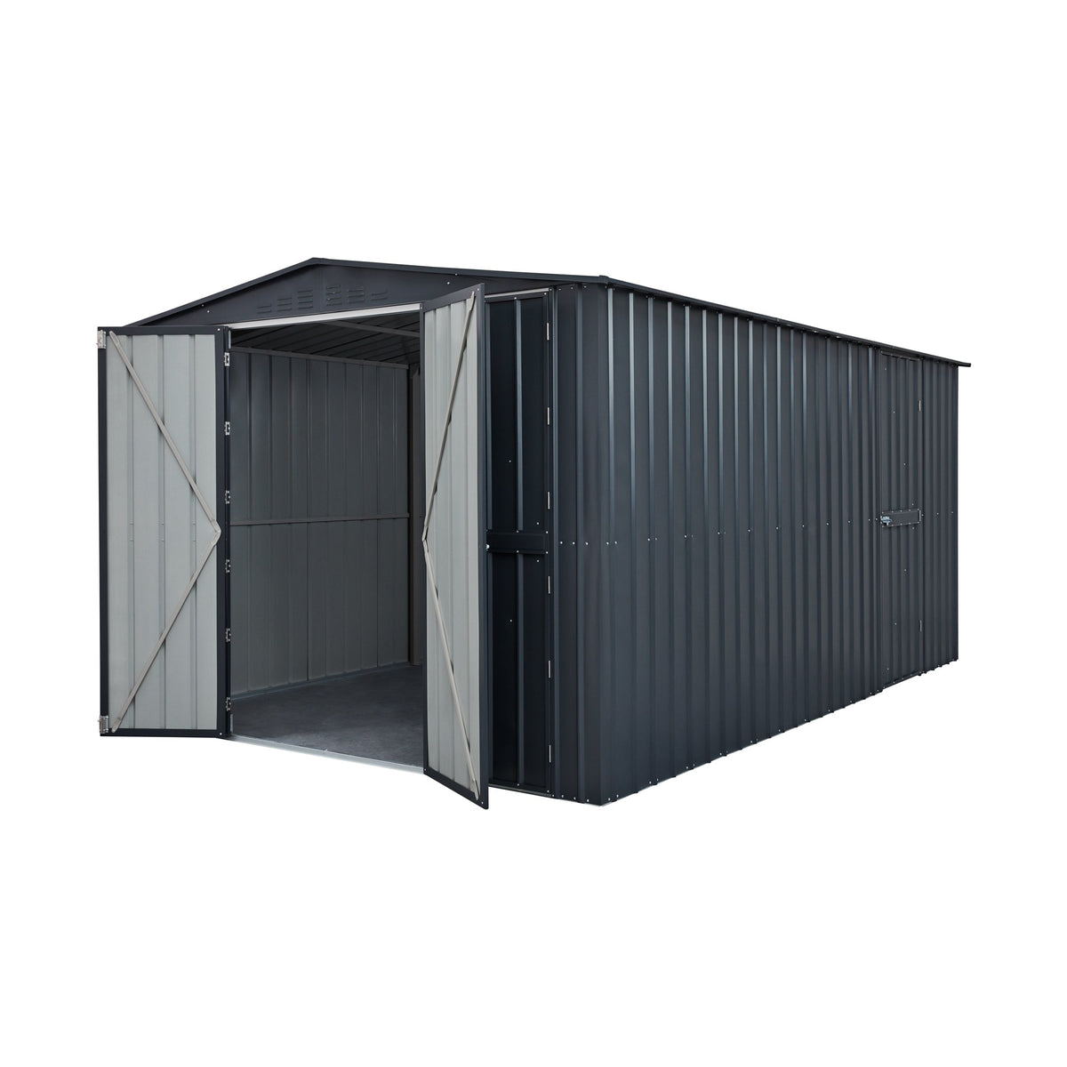 Globel Galvanised Steel Large Shed