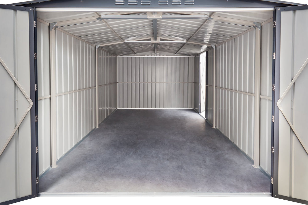 Globel Galvanised Steel Large Shed