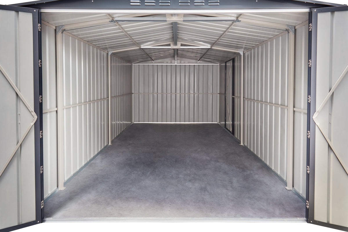 Globel Galvanised Steel Large Shed