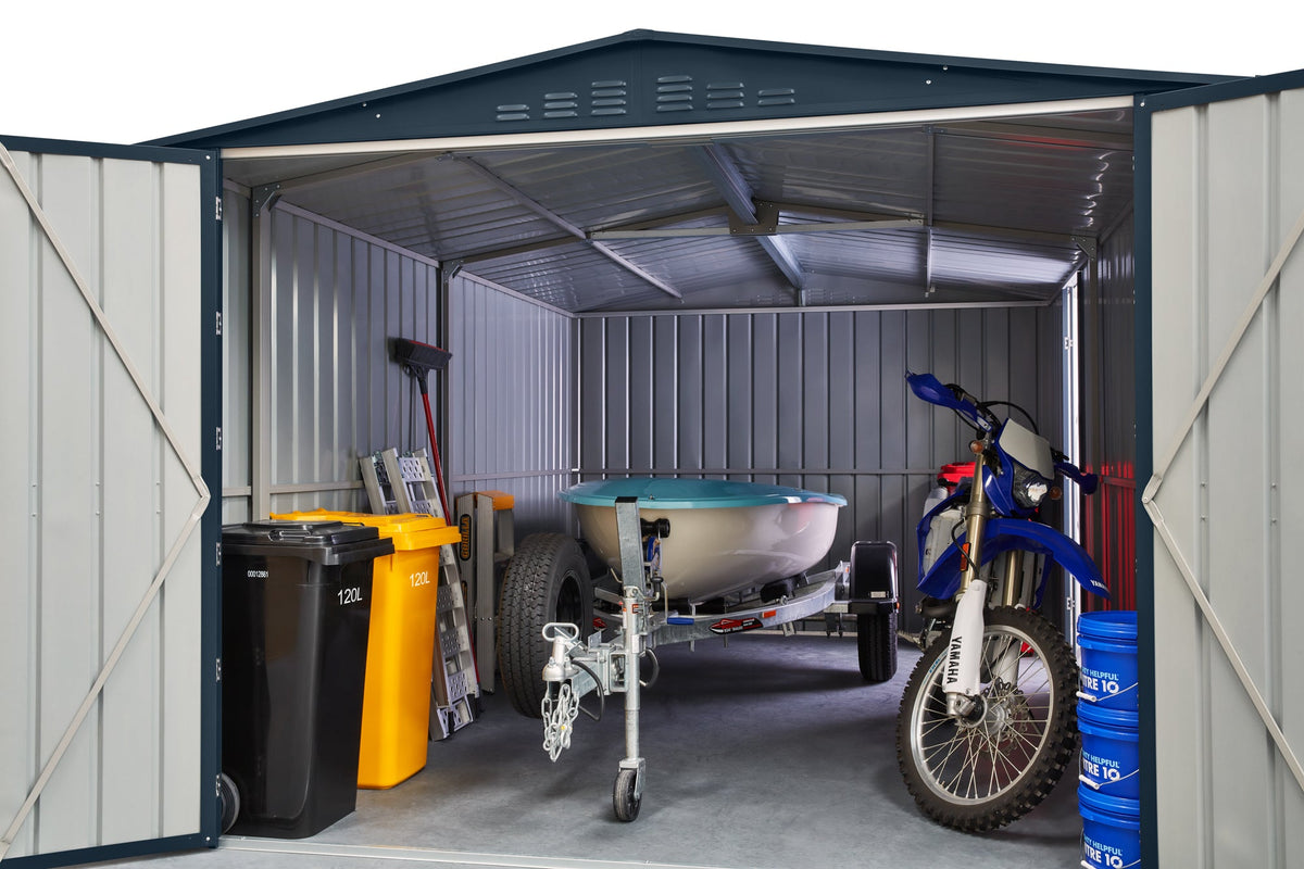 Globel Galvanised Steel Large Shed