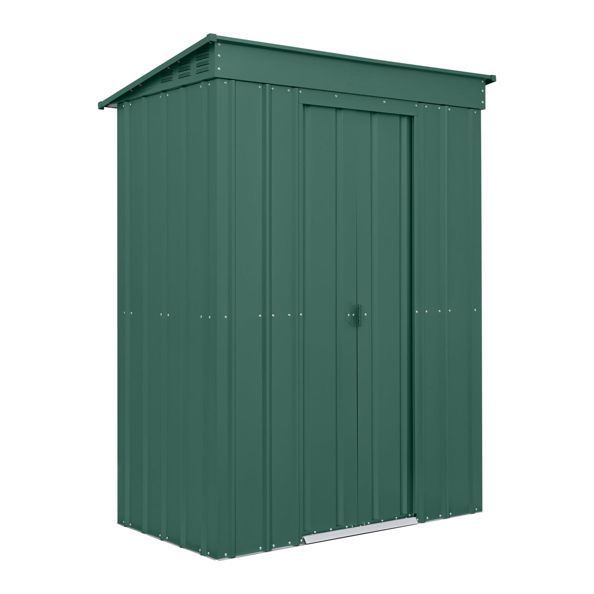Globel Galvanised Steel Pent Metal Garden Shed