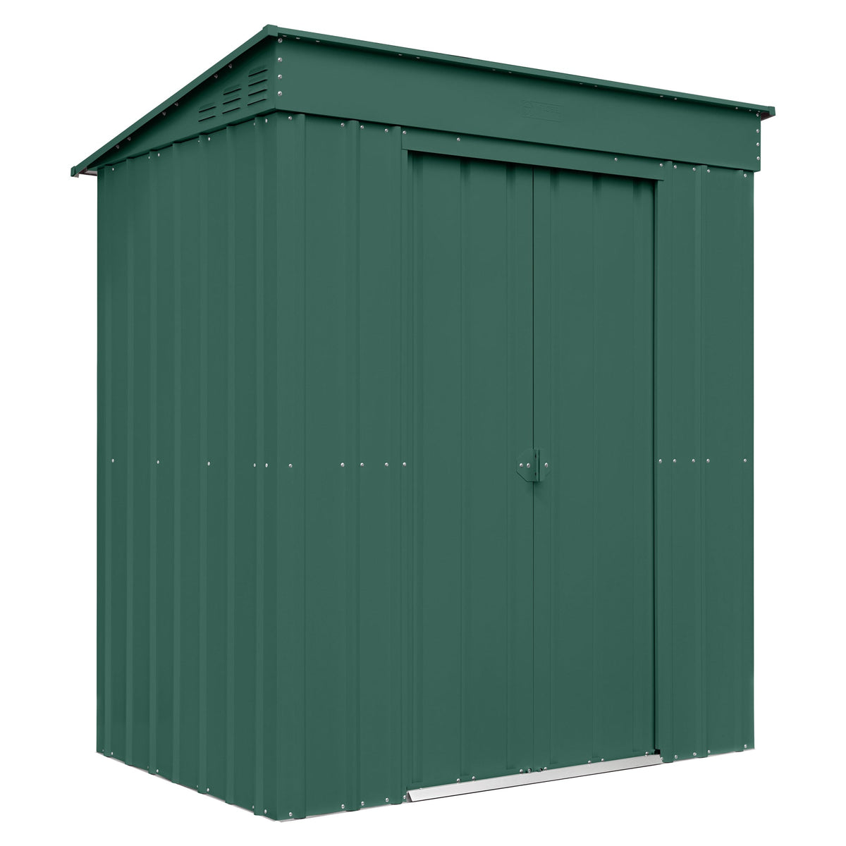 Globel Galvanised Steel Pent Metal Garden Shed