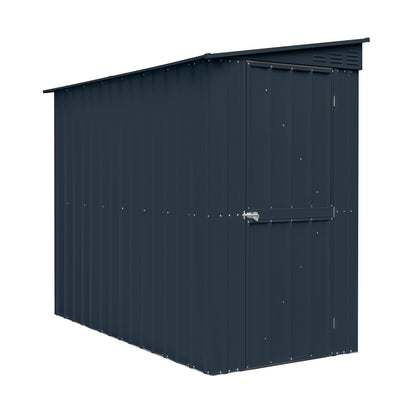Globel Galvanised Steel Pent Metal Garden Shed