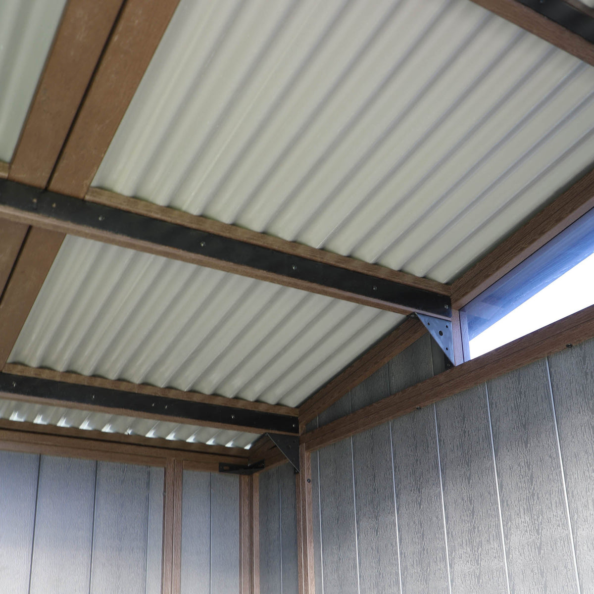 Composite Pent Storage Shed (7x7)