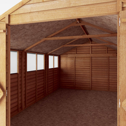 Premium Timber Overlap Apex Workshop (15x10)