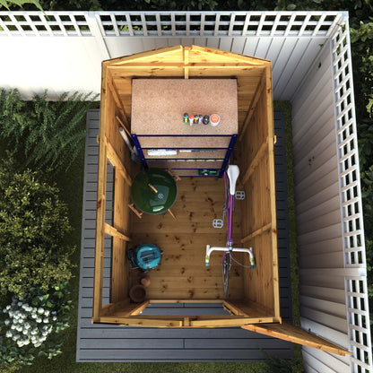 Premium Timber Shiplap Apex Shed (Single Door)