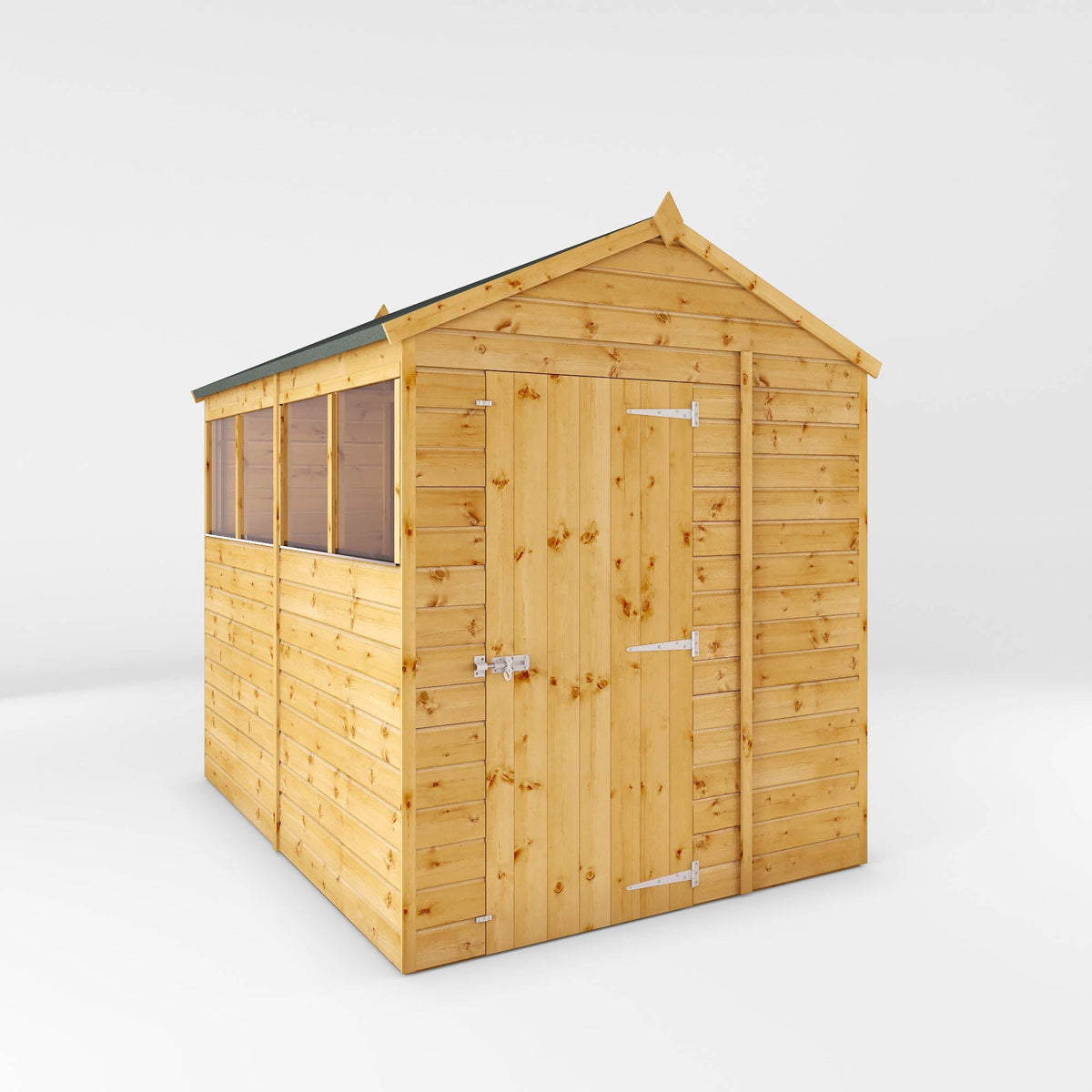 Premium Timber Shiplap Apex Shed (Single Door)