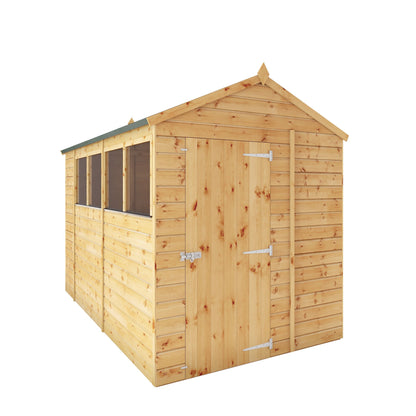 Premium Timber Shiplap Apex Shed (Single Door)
