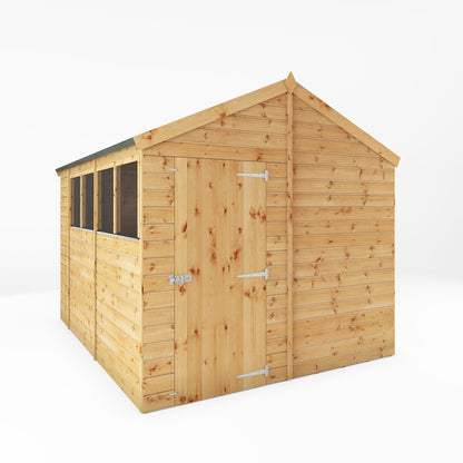 Premium Timber Shiplap Apex Shed (Single Door)