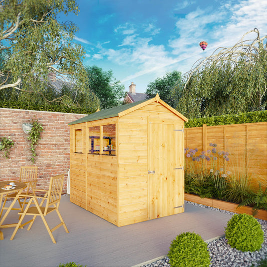 Modular Shiplap Apex Shed