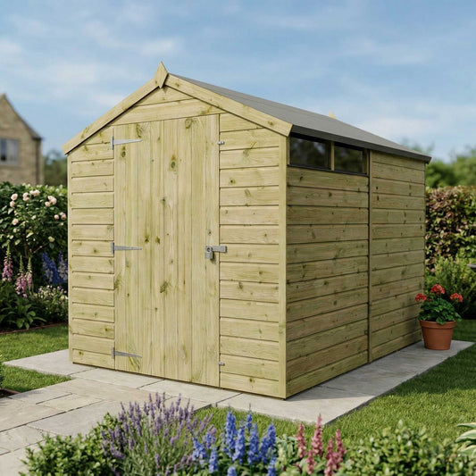 Premium Timber Shiplap Security Apex Shed
