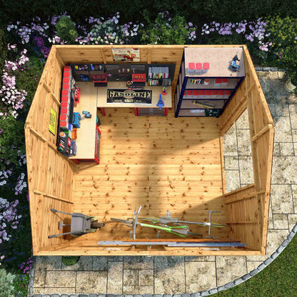 Modular Shiplap Timber Workshop - Apex Roof
