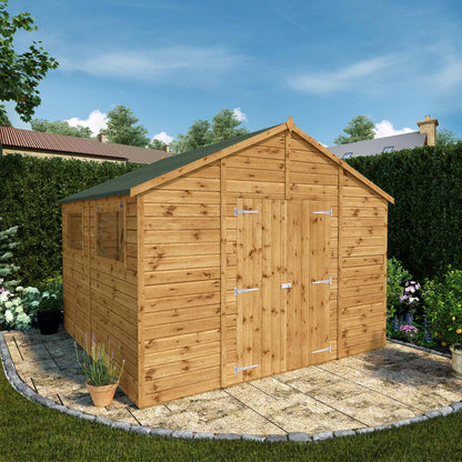 Modular Shiplap Timber Workshop - Apex Roof